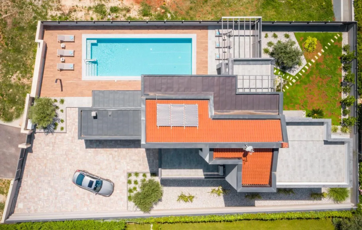 Villa Bellatrix In Fazana With Beach Front And Sea View